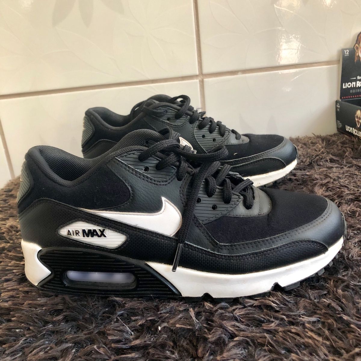 air max feminino preto e branco