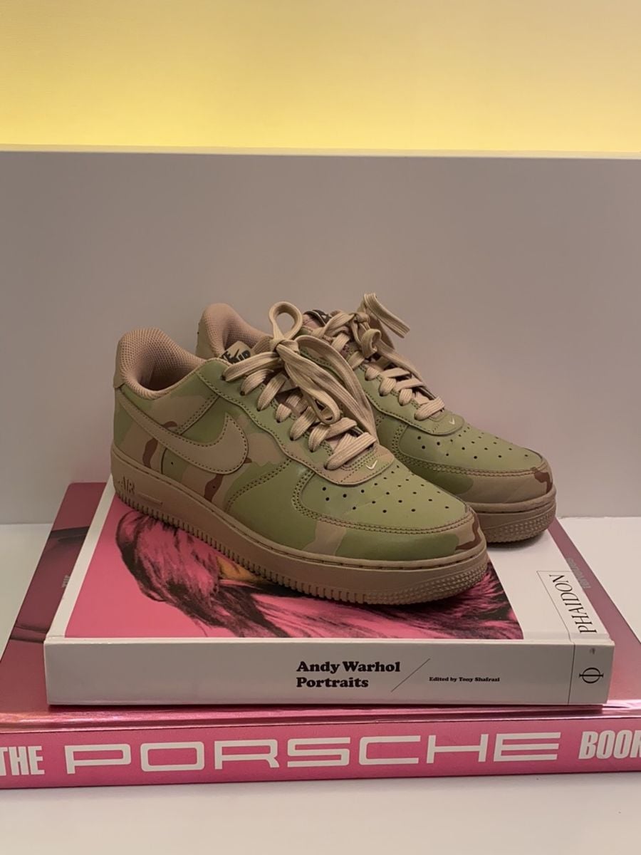 nike air force camuflado verde