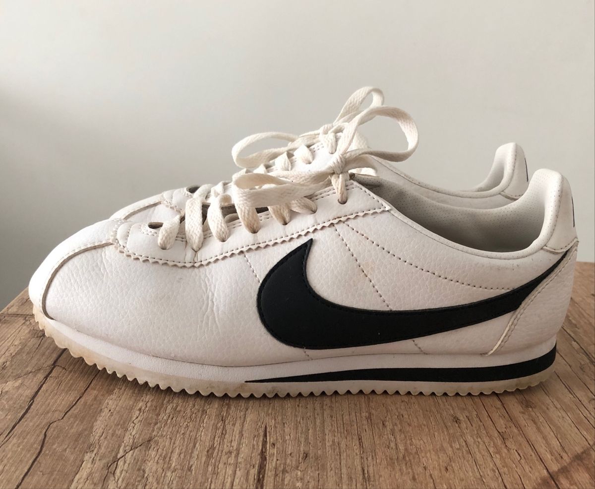 nike cortez todo branco
