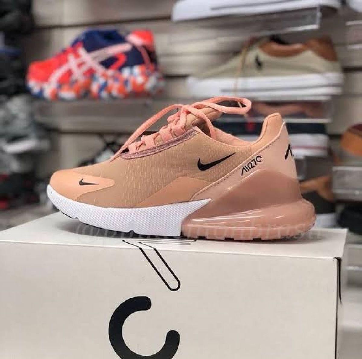 nike 270 nude