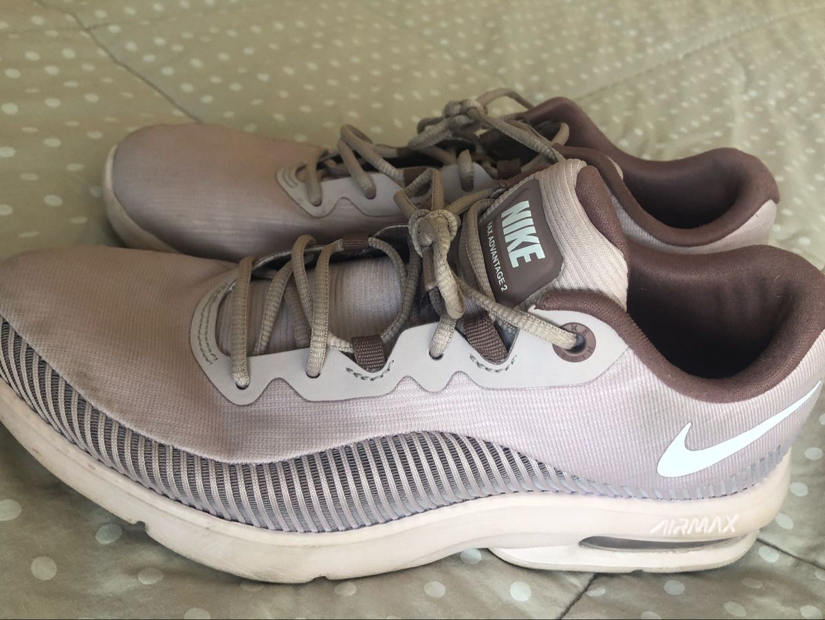 tênis nike air max advantage feminino rosa