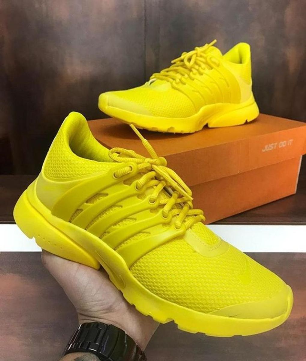 tenis nike presto amarelo