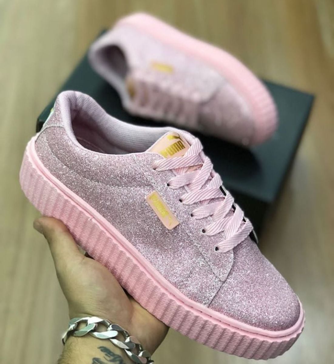 tenis puma fenty rihanna glitter