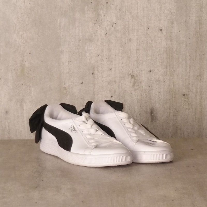 puma laço branco