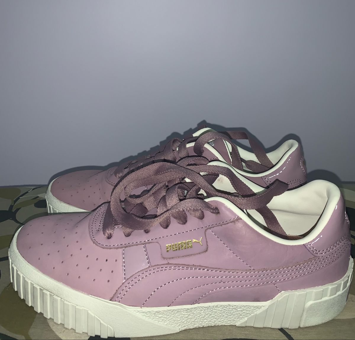 tenis puma cali feminino branco