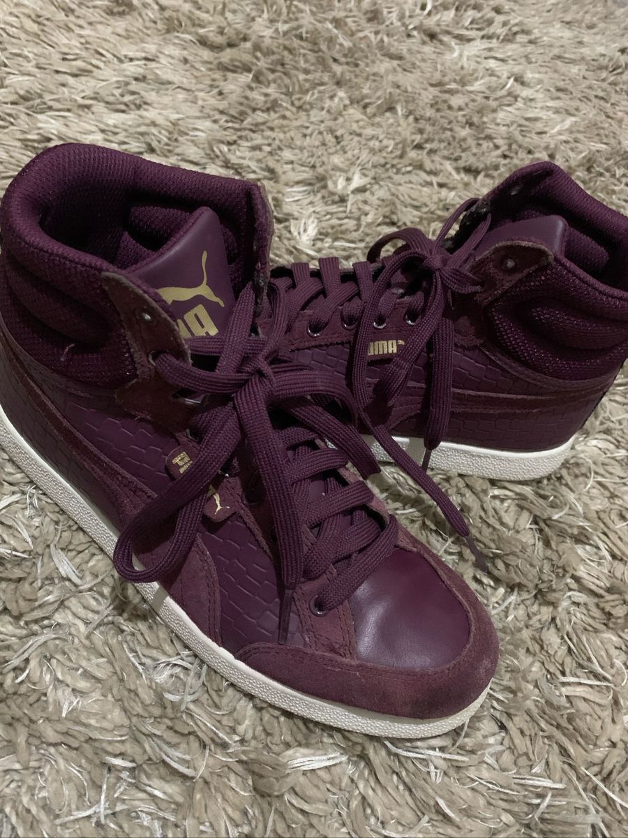 tenis puma feminino cano alto