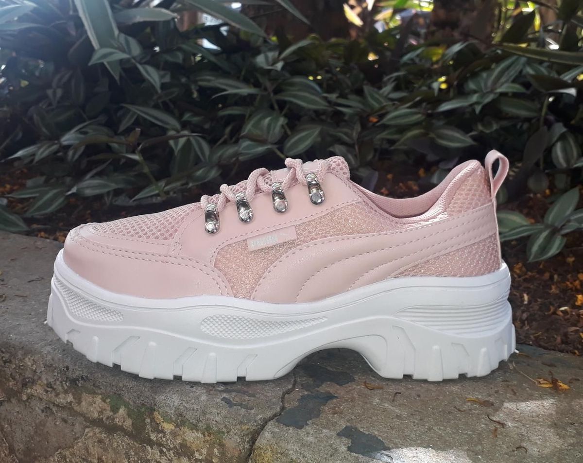 tenis feminino puma plataforma