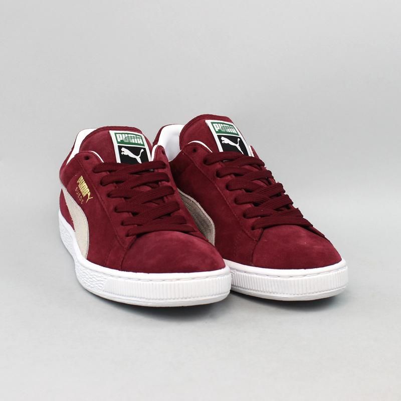 puma suede bordo