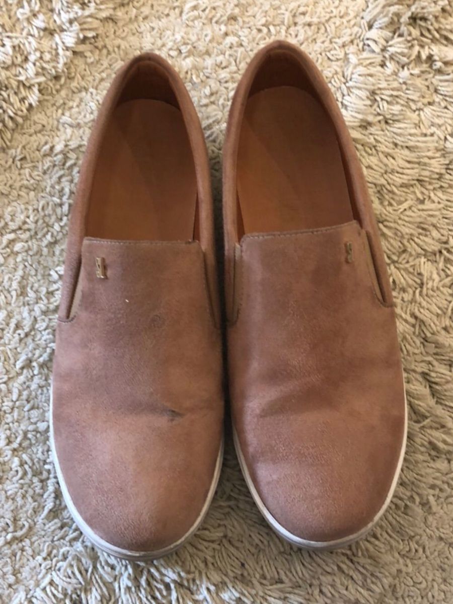 tenis slip on santa lolla bege