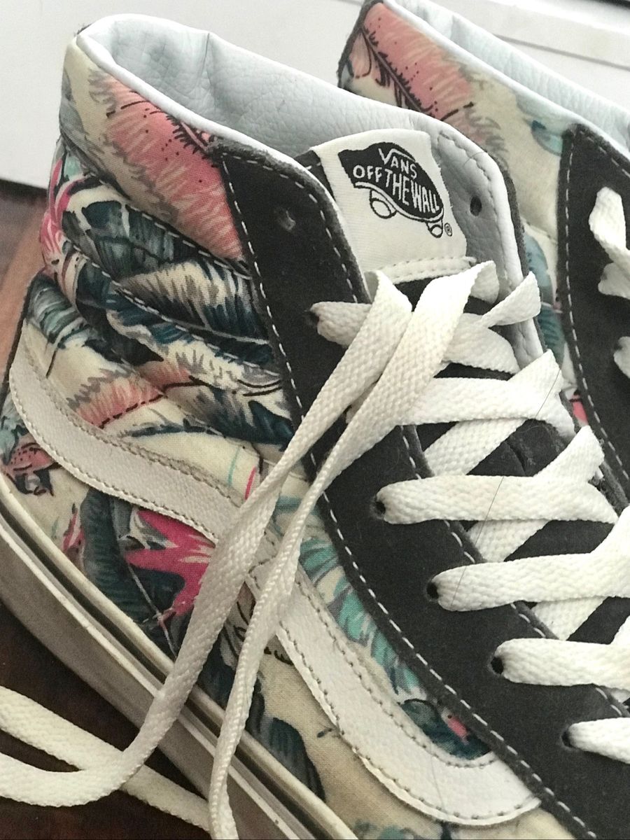 tenis vans feminino estampado