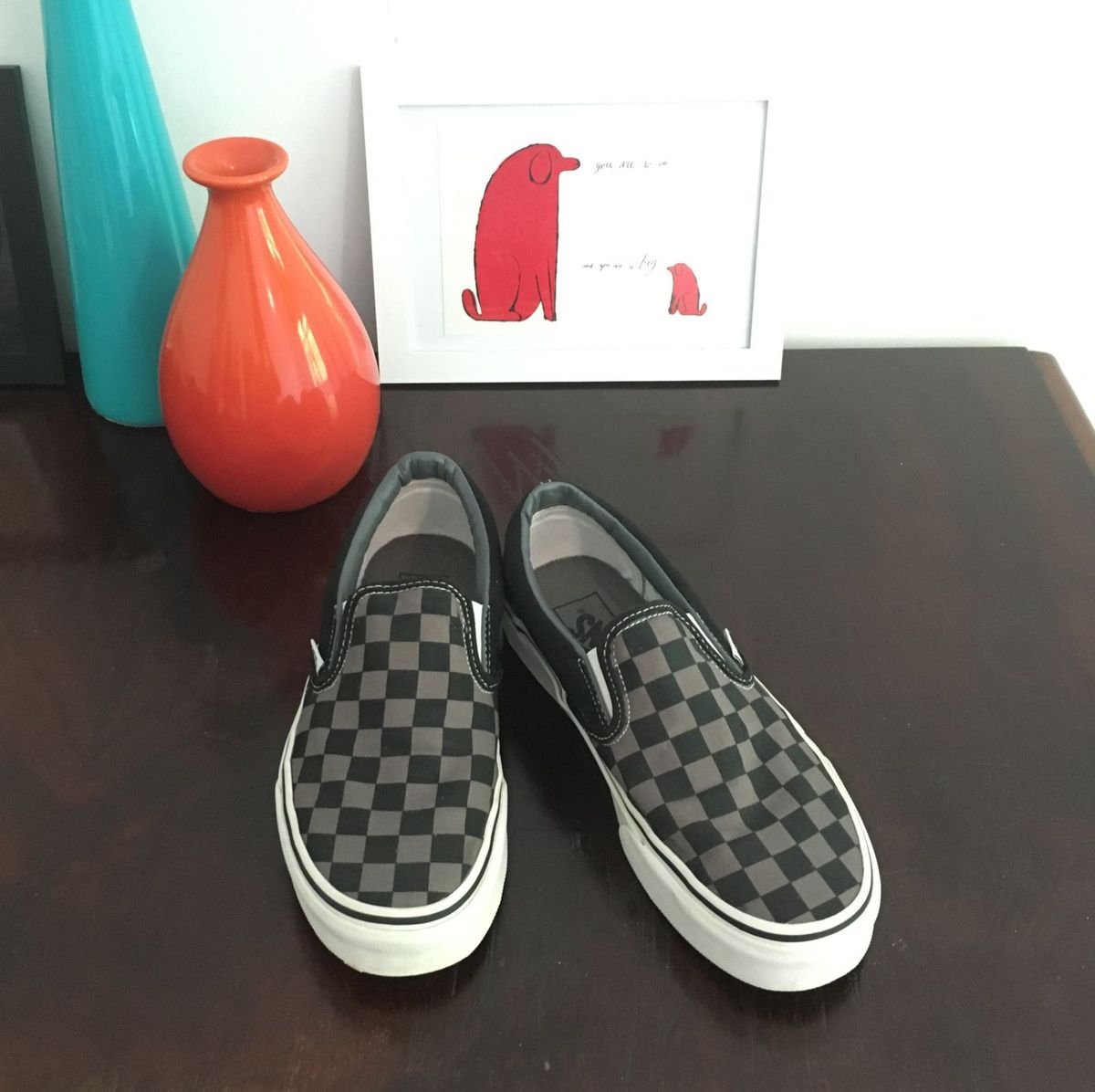 vans quadriculado feminino