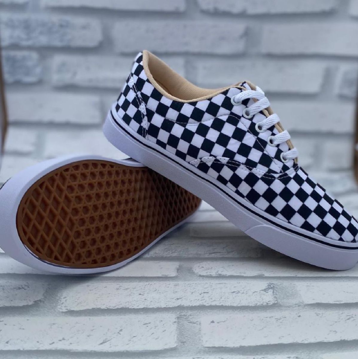 vans authentic xadrez