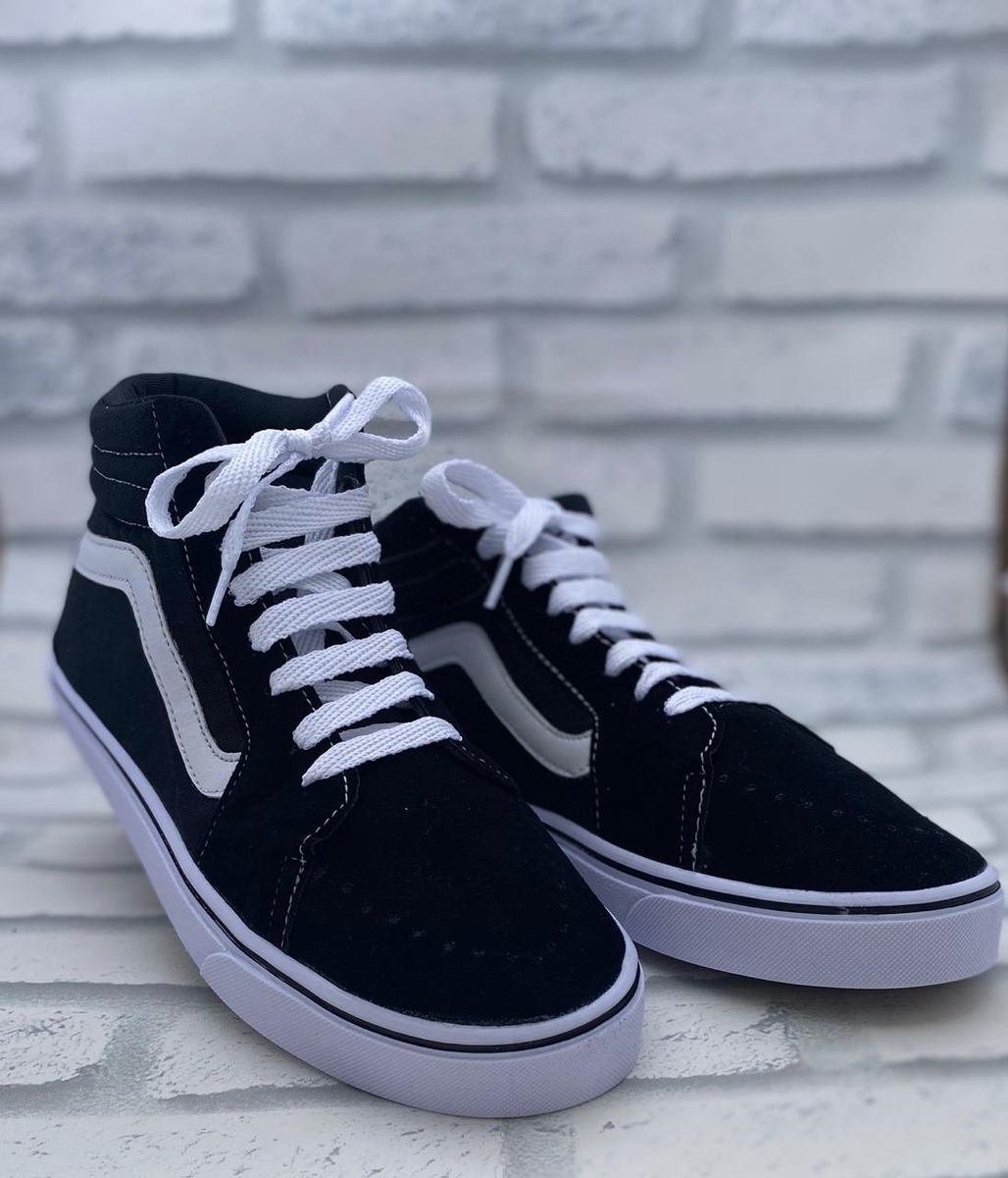 vans old skool preto botinha