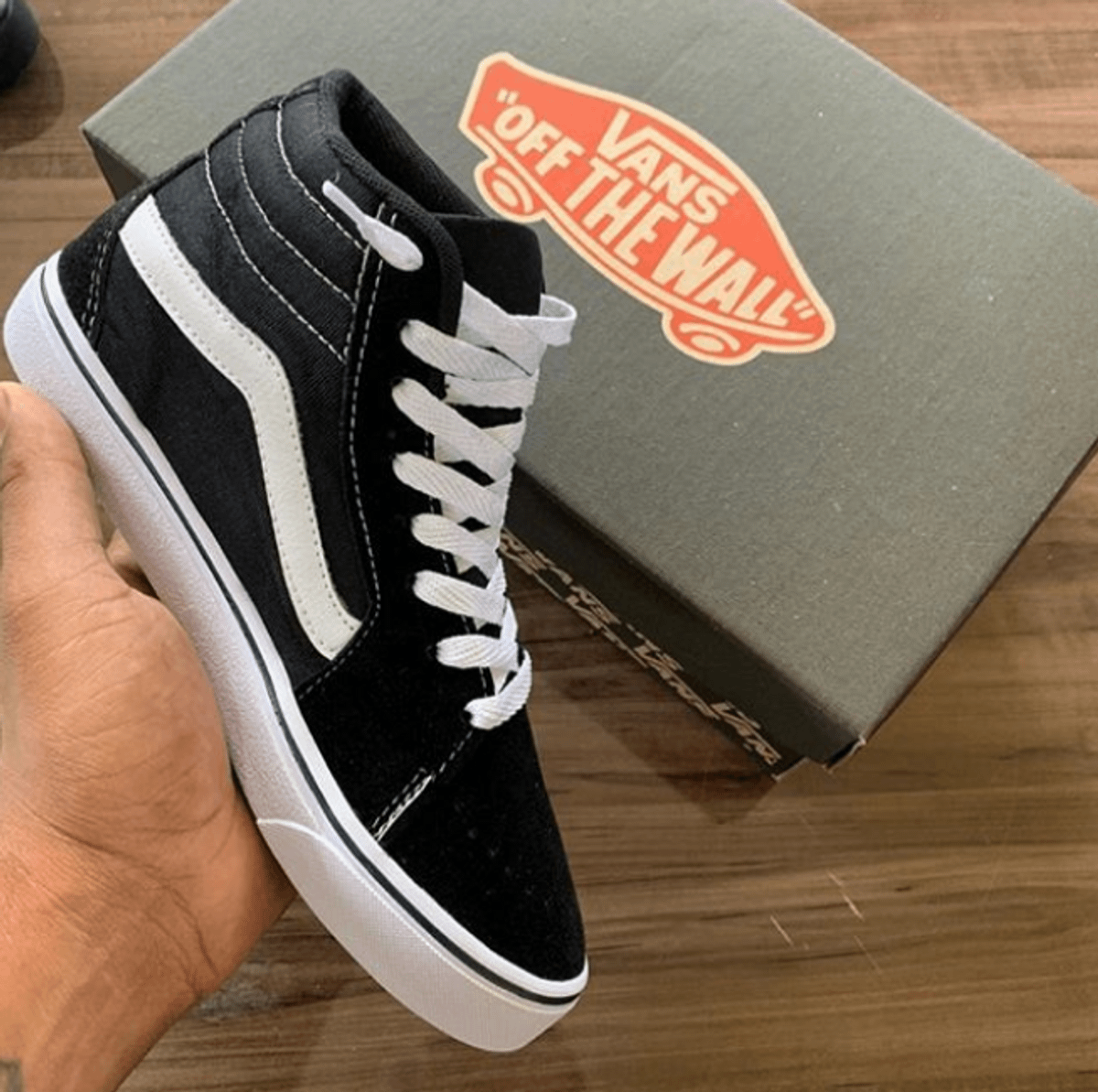 vans old skool cano médio