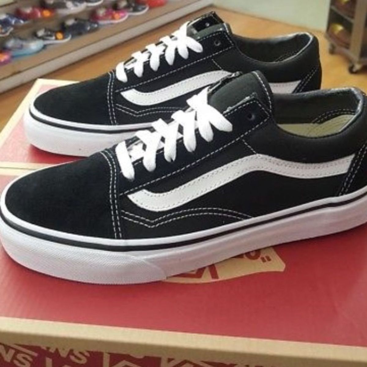 tenis cano baixo vans