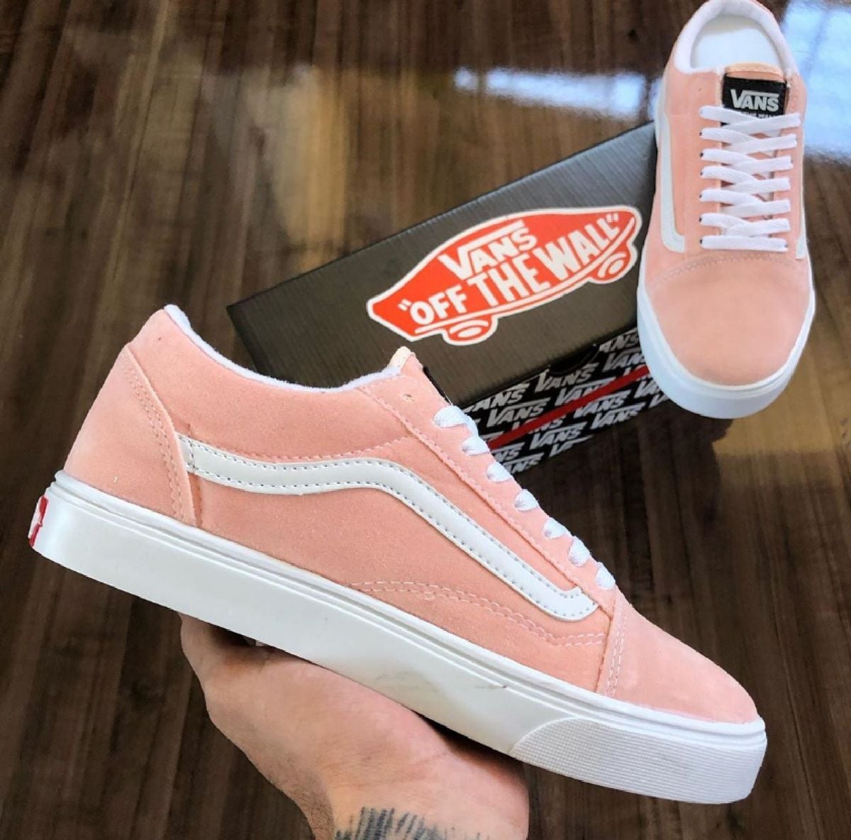 tenis da vans nude