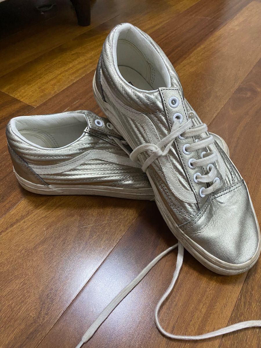 tenis vans feminino prata