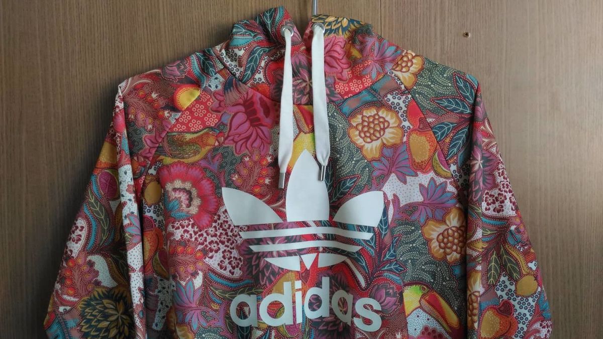 blusa de frio adidas feminina florida