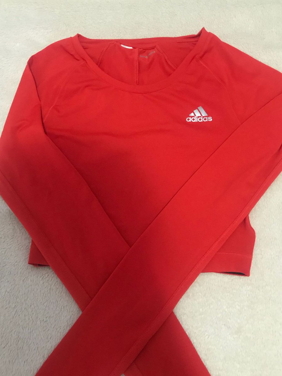camisa de manga longa adidas