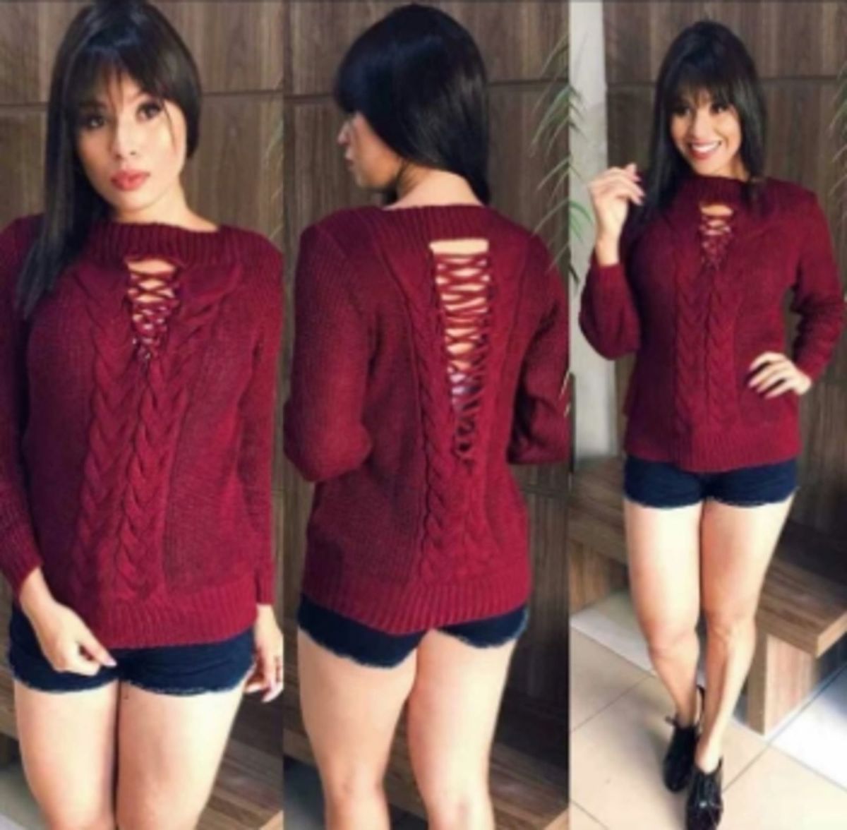 blusa de frio feminina tricot