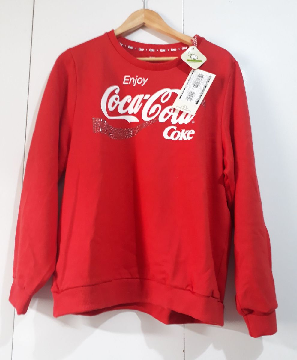 moletom coca cola