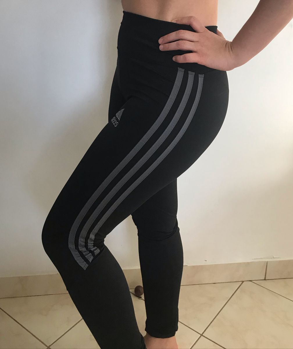 legging adidas listras