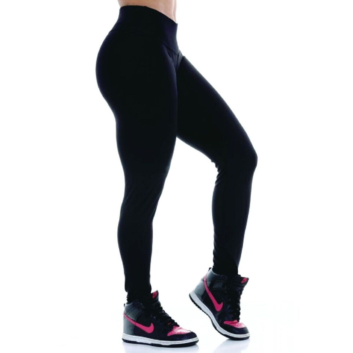 calça legging peluciada feminina