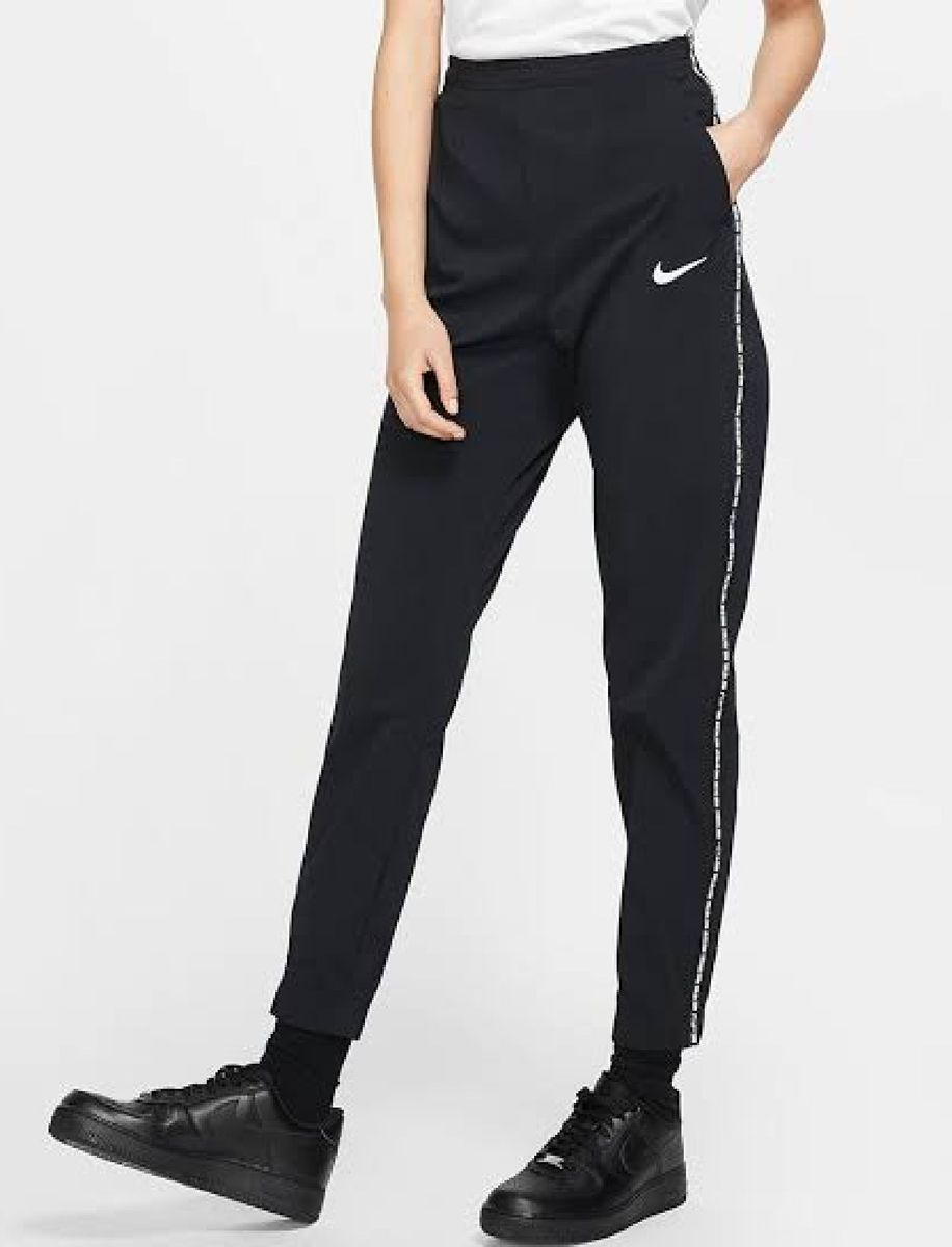 calça nike com ziper na barra