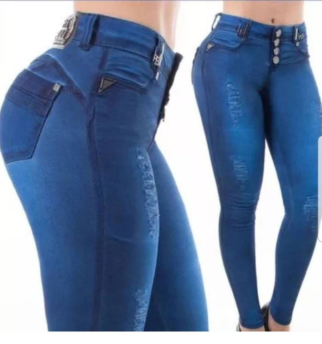 calça jeans pit bull com bojo