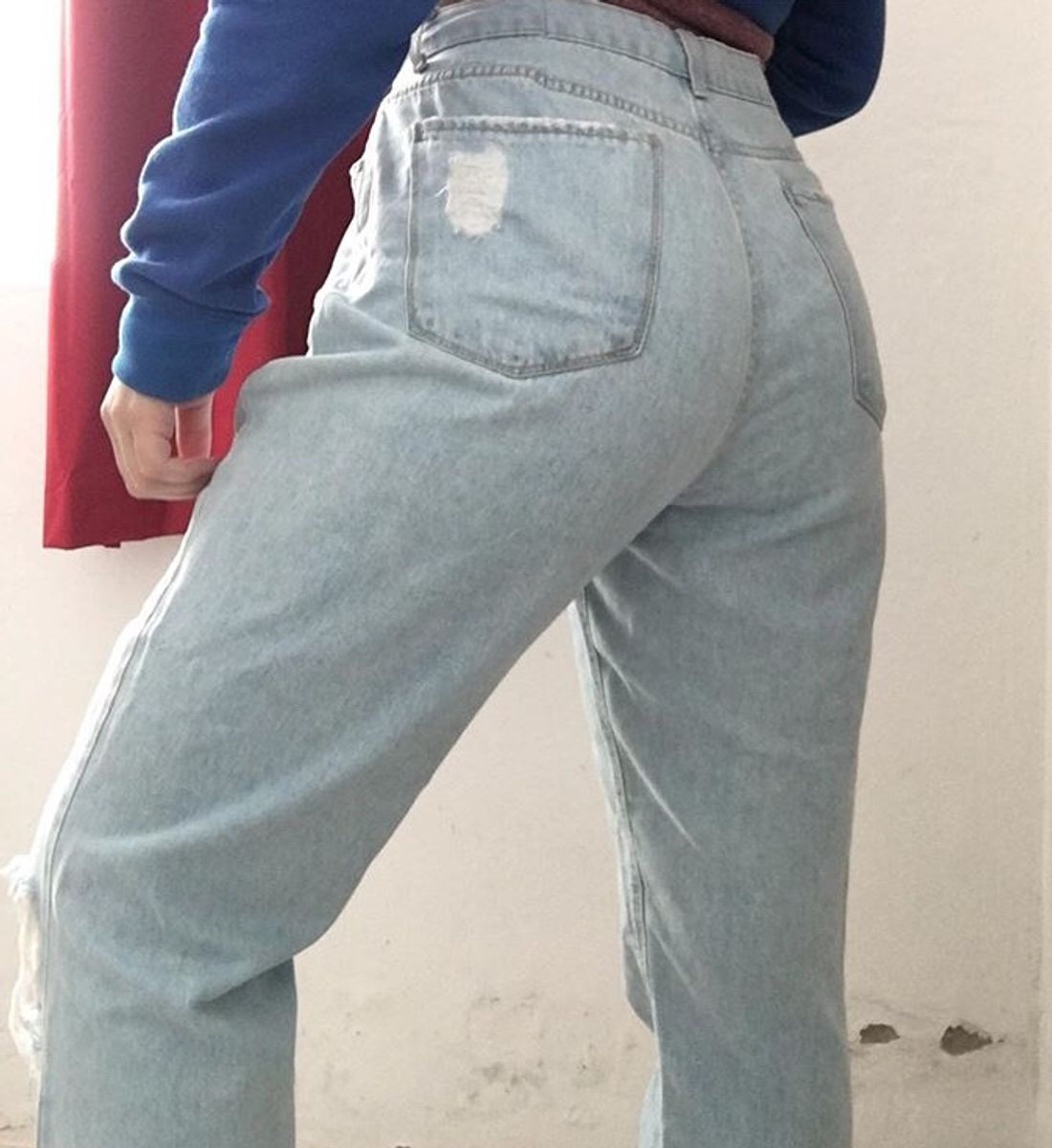 calça flare jeans riachuelo