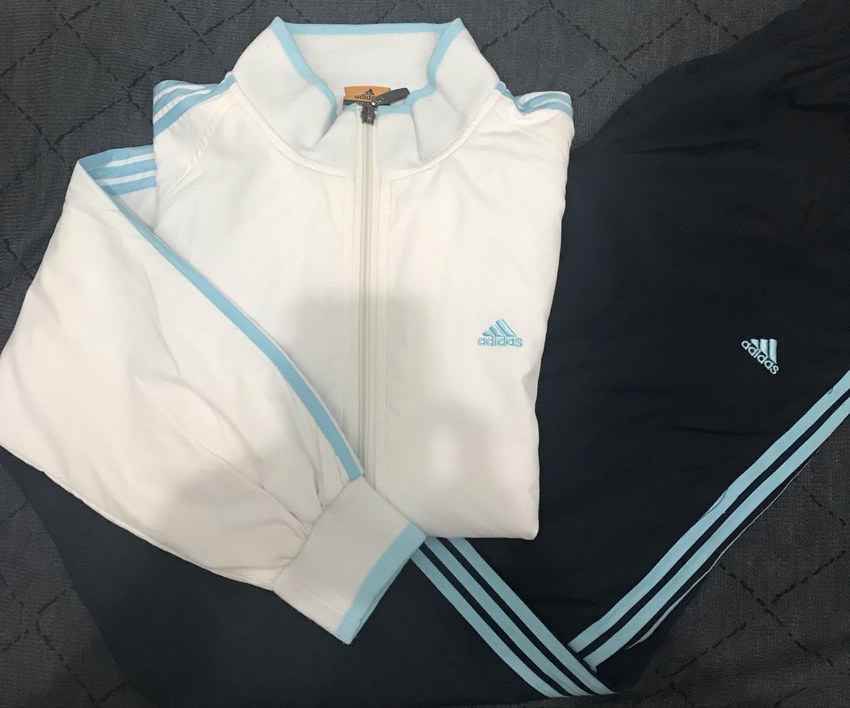 calça e casaco adidas