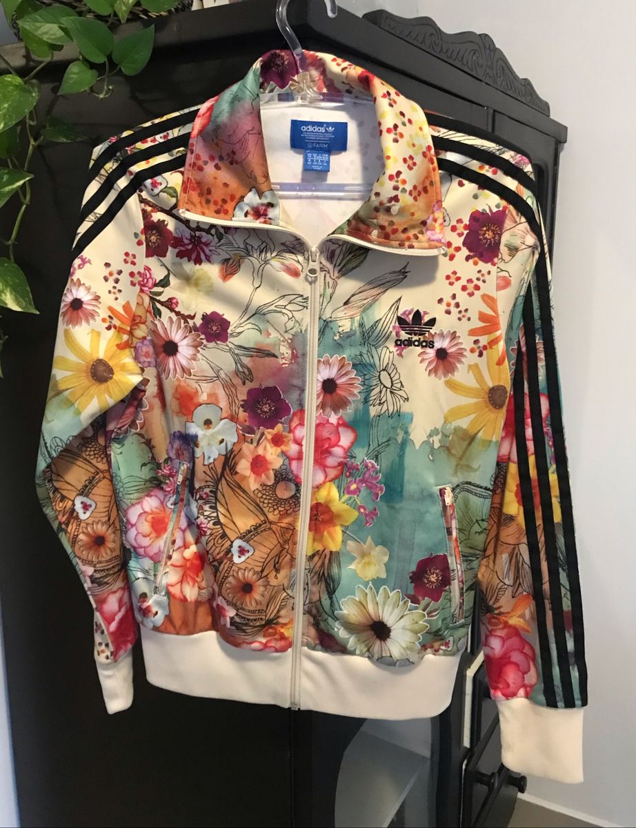 jaqueta adidas feminina farm