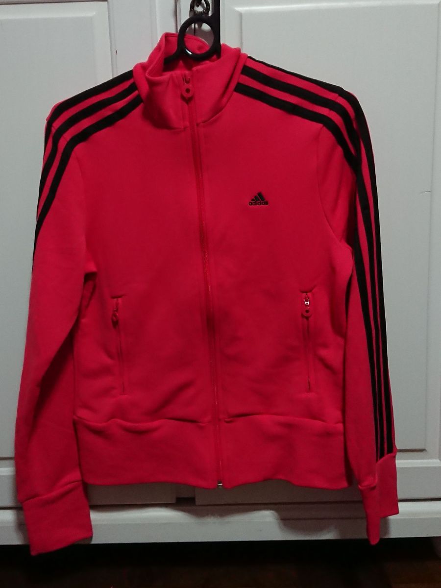 casaco adidas rosa