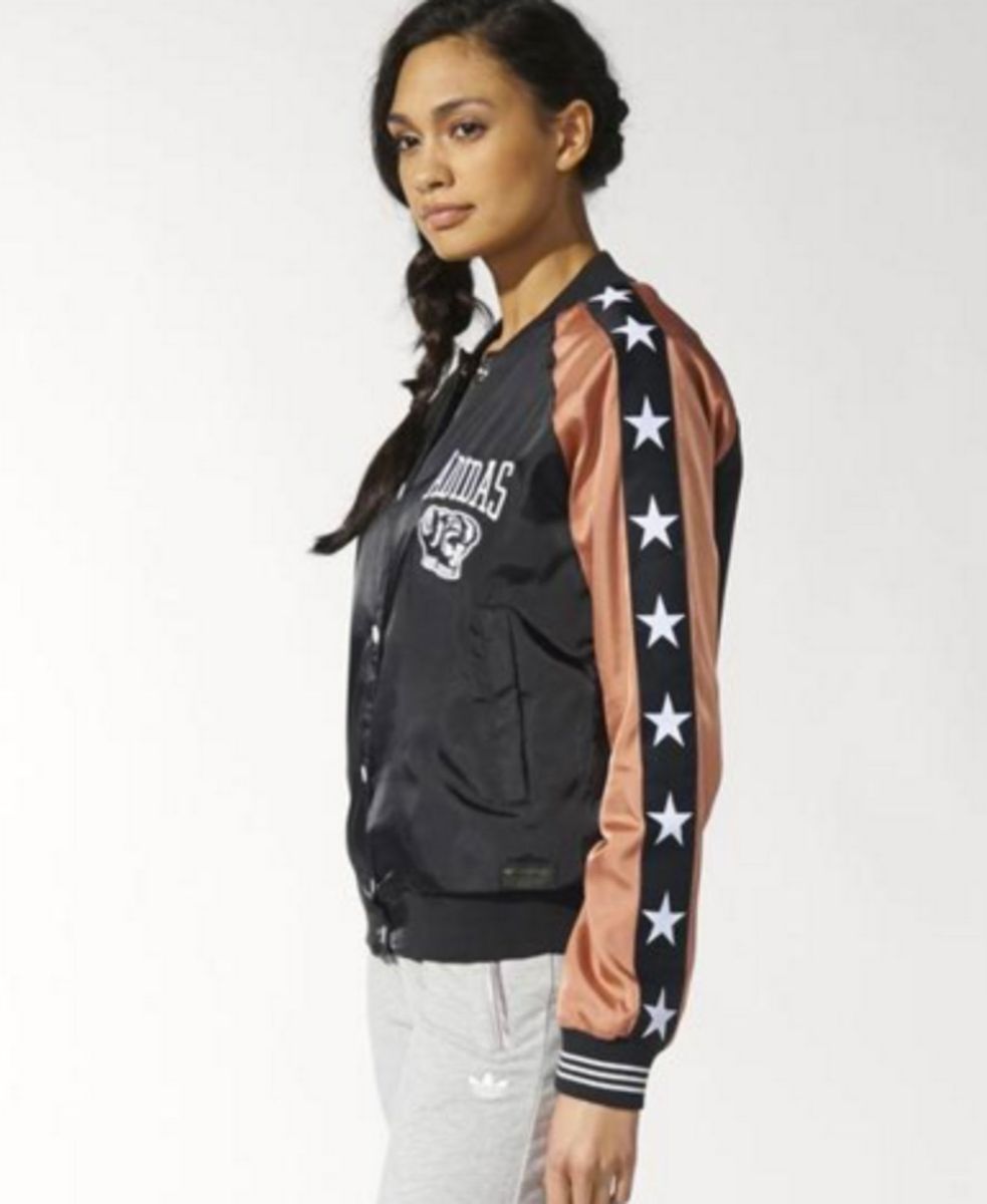 jaqueta bomber feminina adidas