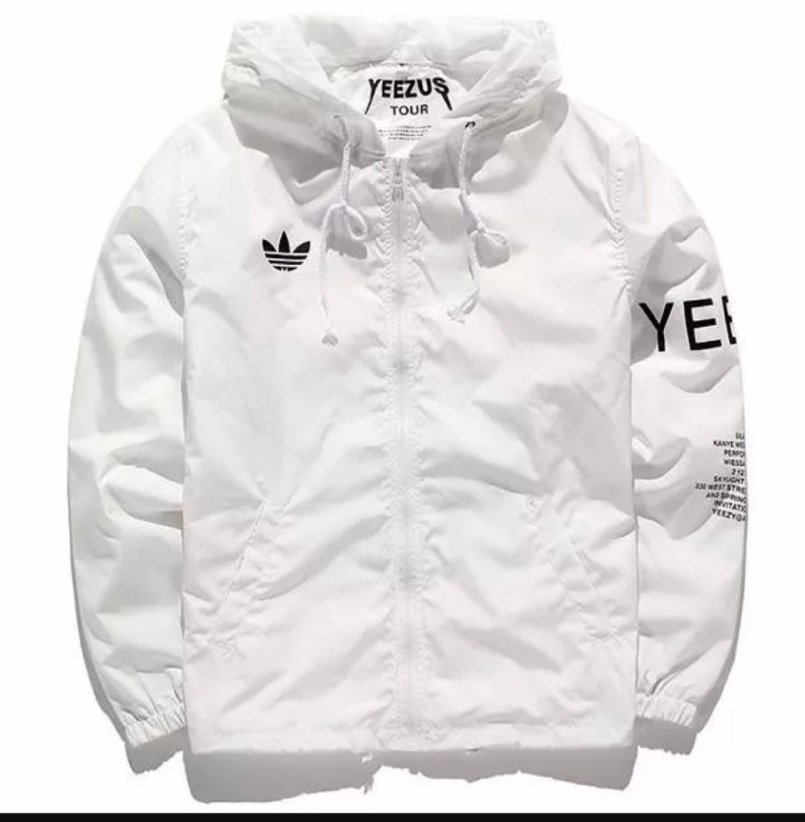 corta vento adidas feminino branco