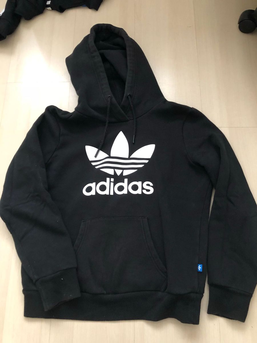 casaco de moletom da adidas