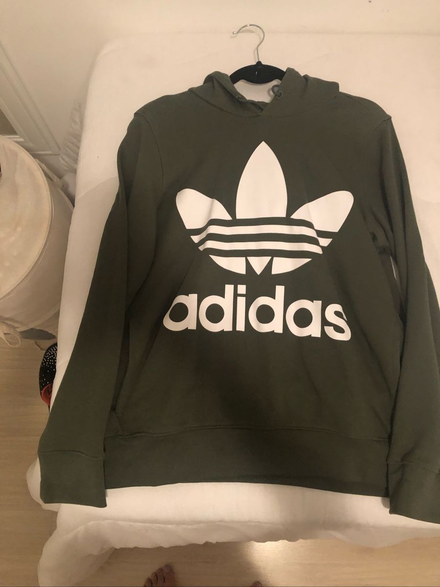 moletom adidas verde militar