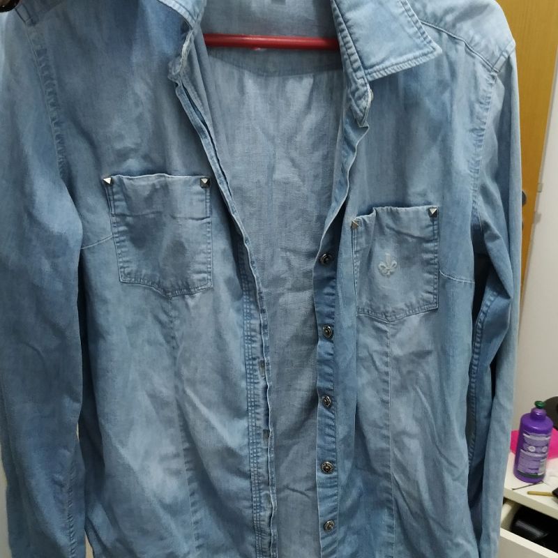 jaqueta jeans dudalina