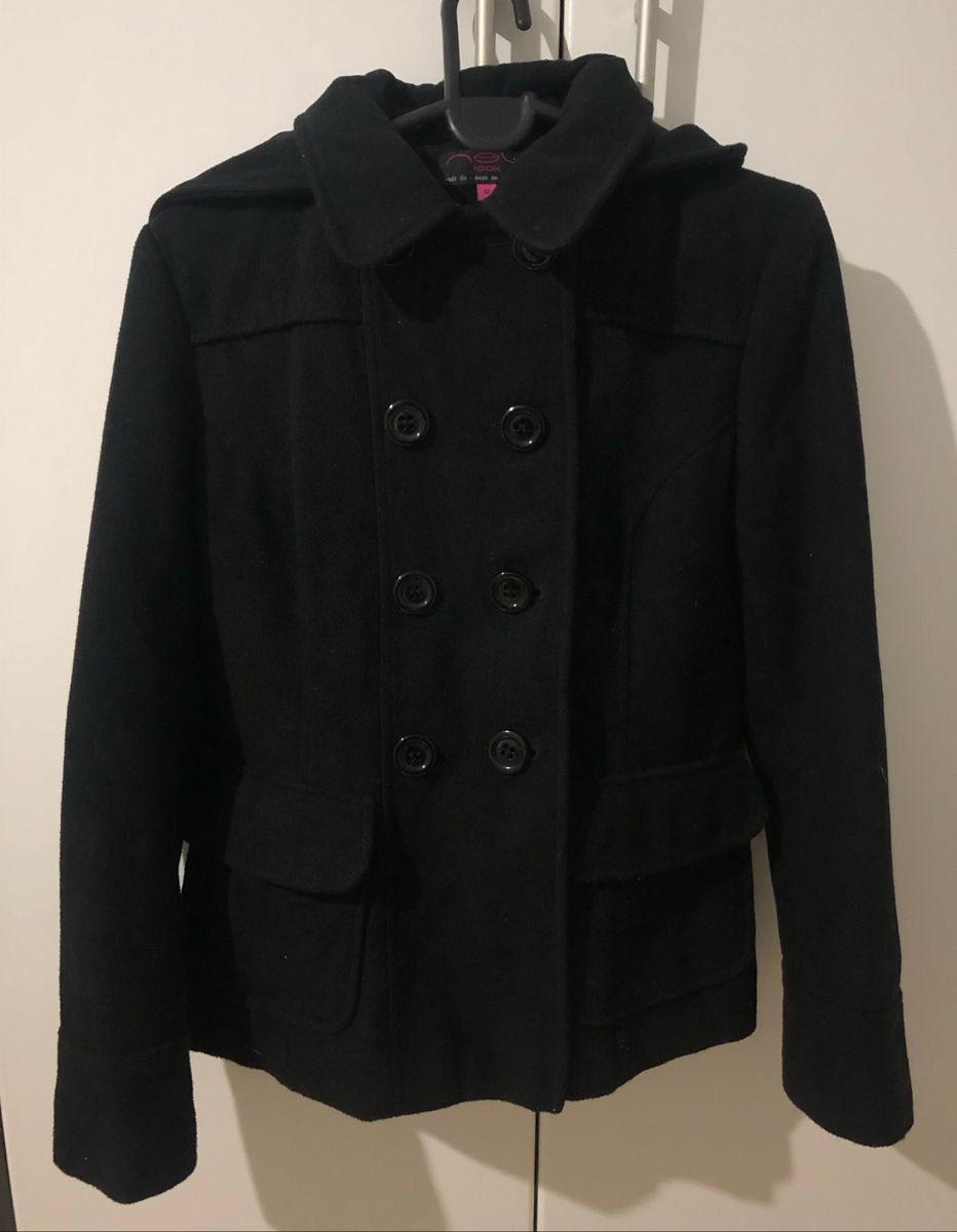 casaco preto feminino inverno