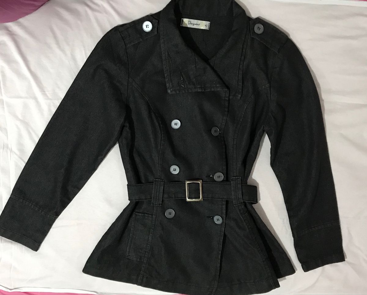 jeans preto feminino