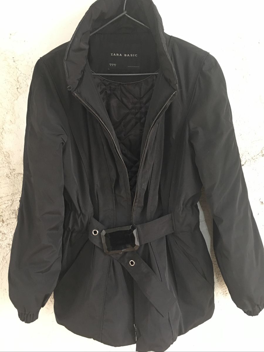 casaco preto impermeavel