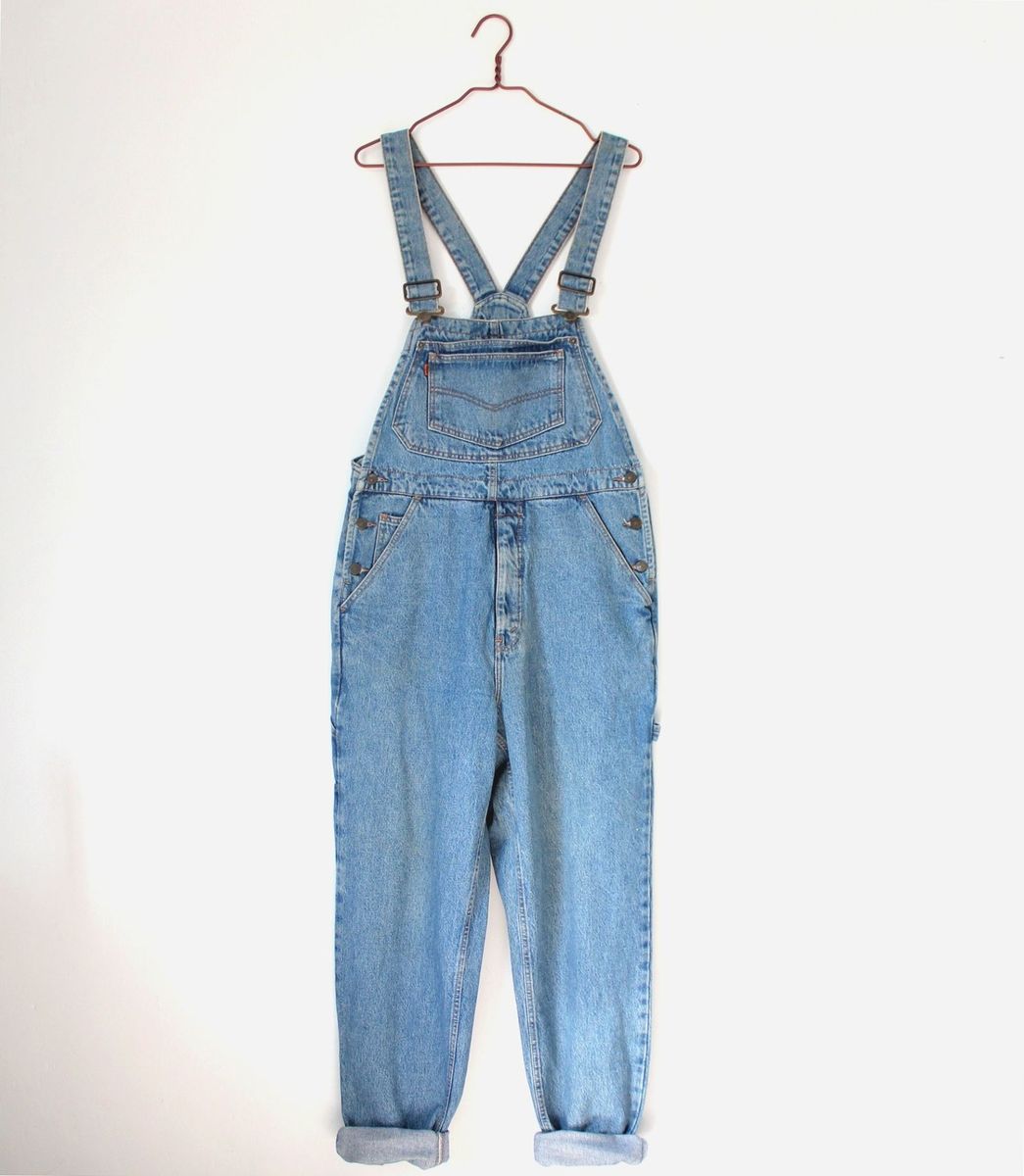 macacão jeans feminino levis