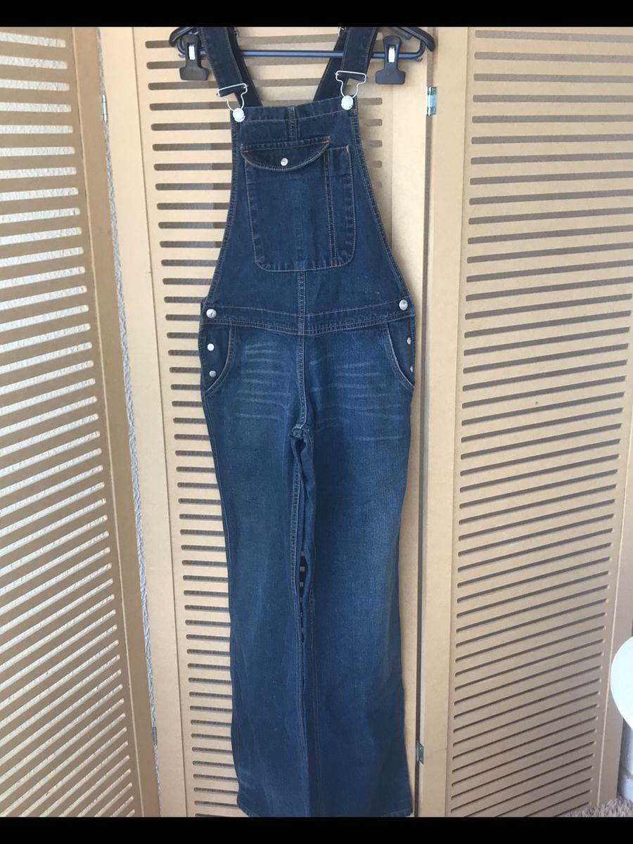 macacão jeans feminino levis