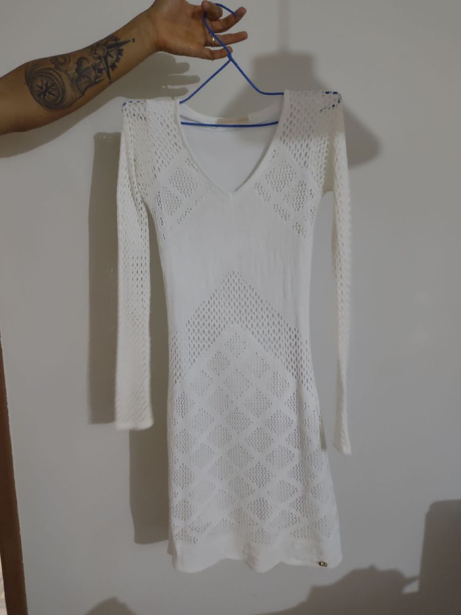 vestido branco carmen steffens