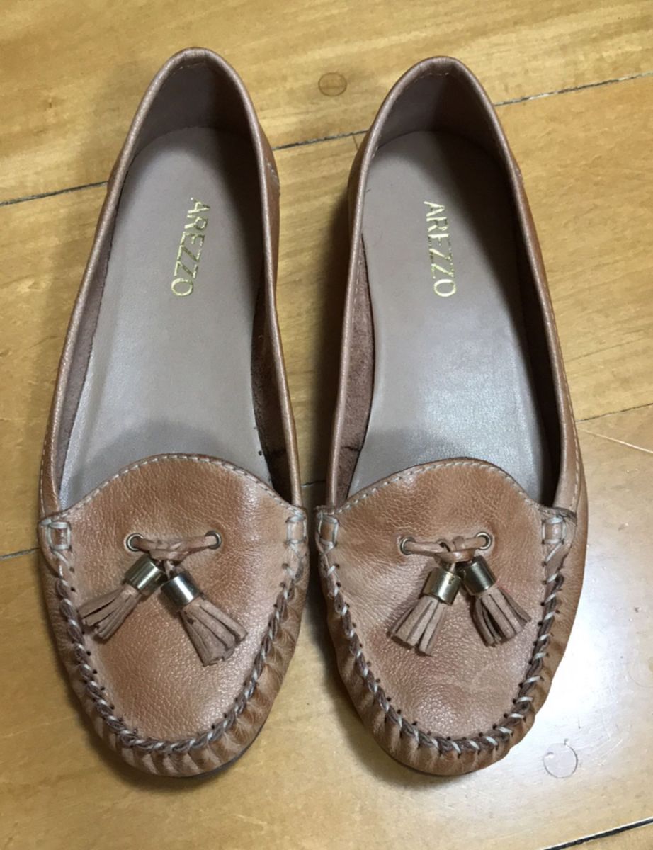 mocassim feminino arezzo
