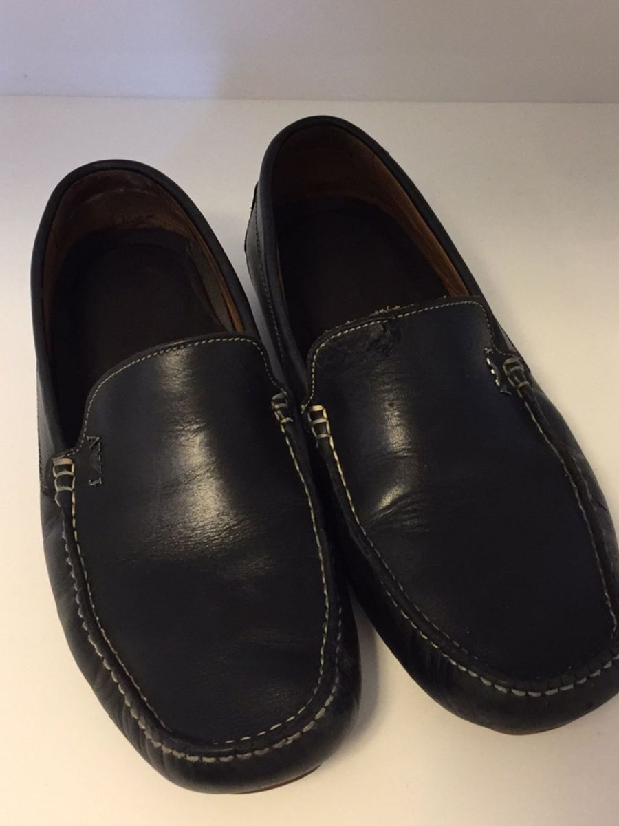 mocassim armani masculino