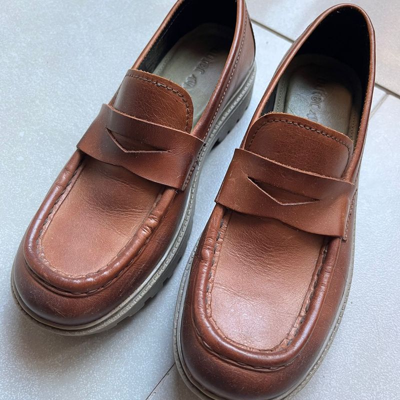 Couro Sapatos Outer Feminino Tenis Sapato Azul Petróleo Outer