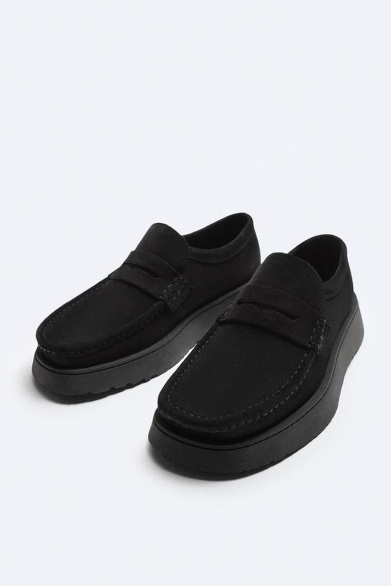 Mocassim Couro Clarks X Zara | Clarks Zara Nunca Usado 105802002