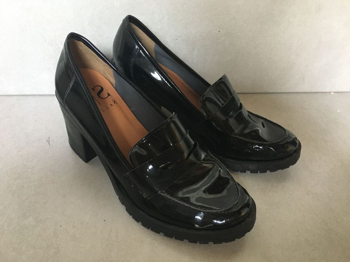 mocassim salto tratorado