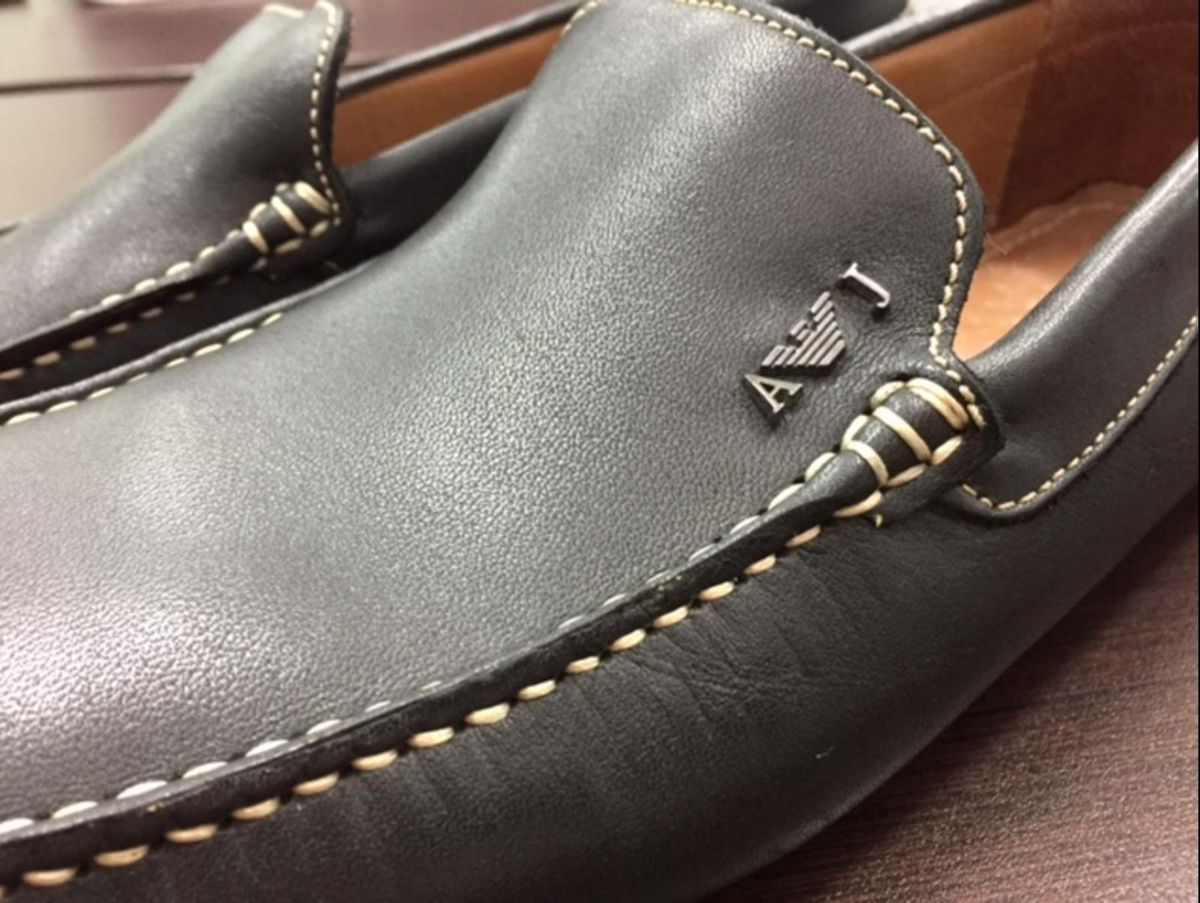 sapato masculino armani